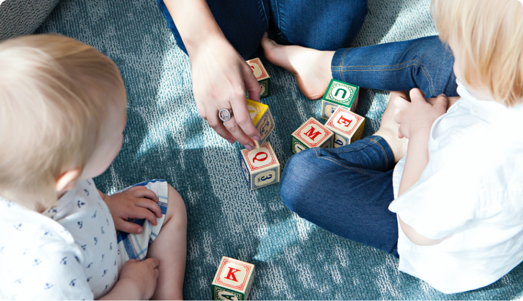 Kids playing