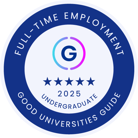 Full time employment good universities guide 2025 badge